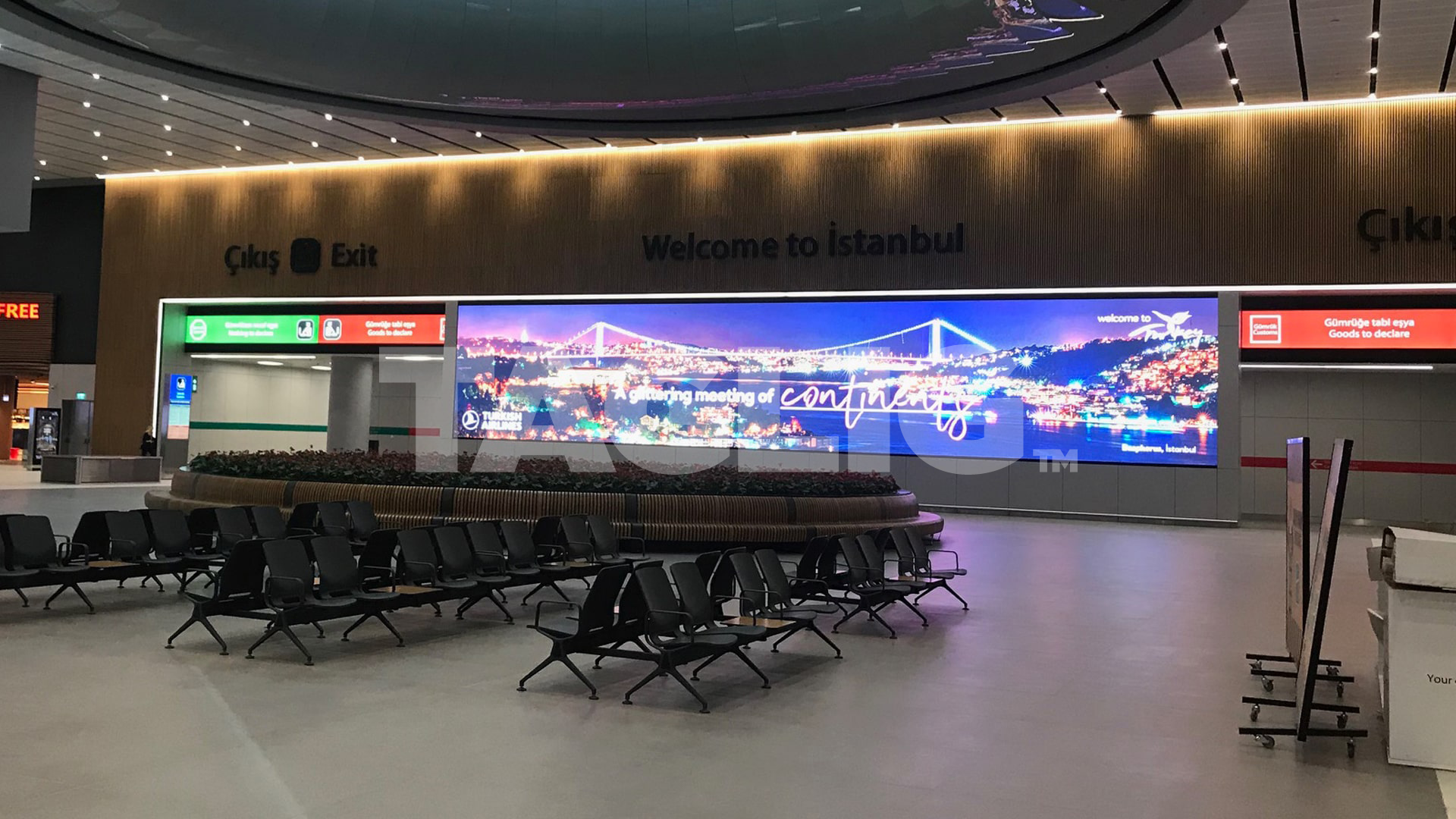 İstanbul Havalimanı Dış Hatlar Yolcu Çıkış Kapısı
